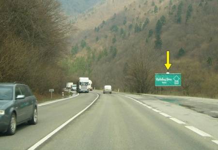 801389 Billboard, Strečno (Strečno, E50, medzinárodná komunikácia)