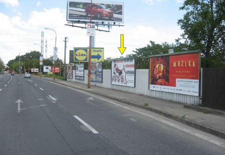 151067 Billboard, Bratislava (Rožňavská, hlavný mestský ťah, E571, medzinárodná komunikácia)