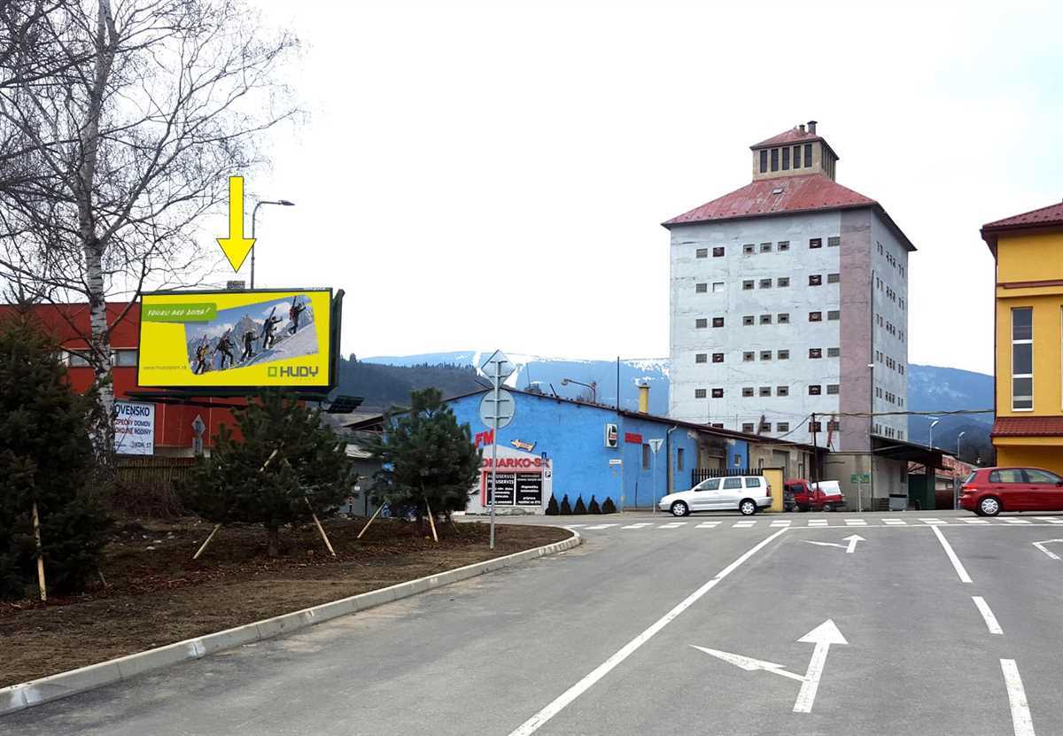 191041 Billboard, Dolný Kubín (Nemocničná)