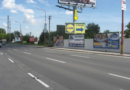 151062 Billboard, Bratislava (Rožňavská, hlavný mestský ťah, E571, medzinárodná komunikácia)