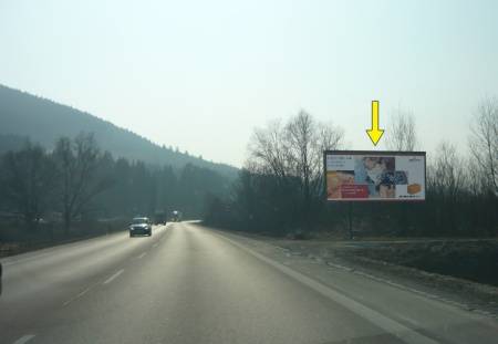 301037 Billboard, Kysucký Lieskovec (Kysucký Lieskovec, E75, medzinárodná komunikácia)