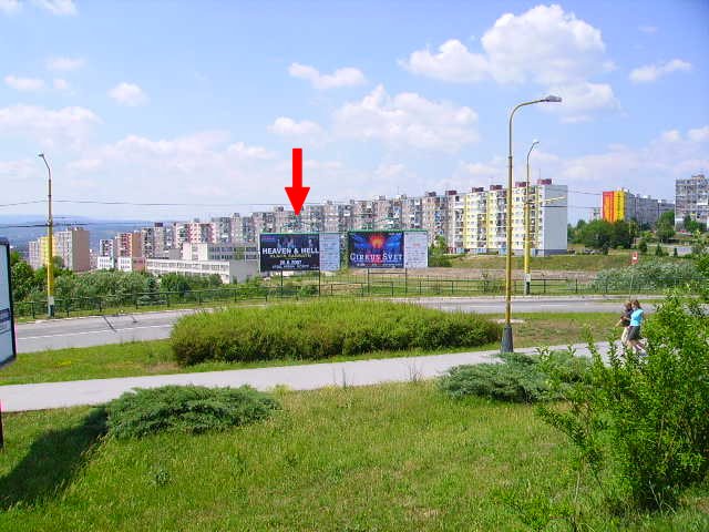 281574 Billboard, Košice (L. Svobodu / Vyšná úvrať)