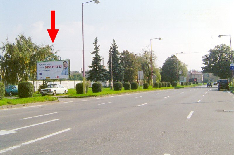 311131 Billboard, Šahy (ul. SNP - sm. centrum)