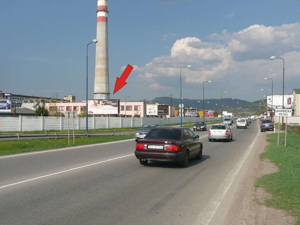 791102 Billboard, Žiar nad Hronom (š. c. I/65 - sm. B. Bystrica)