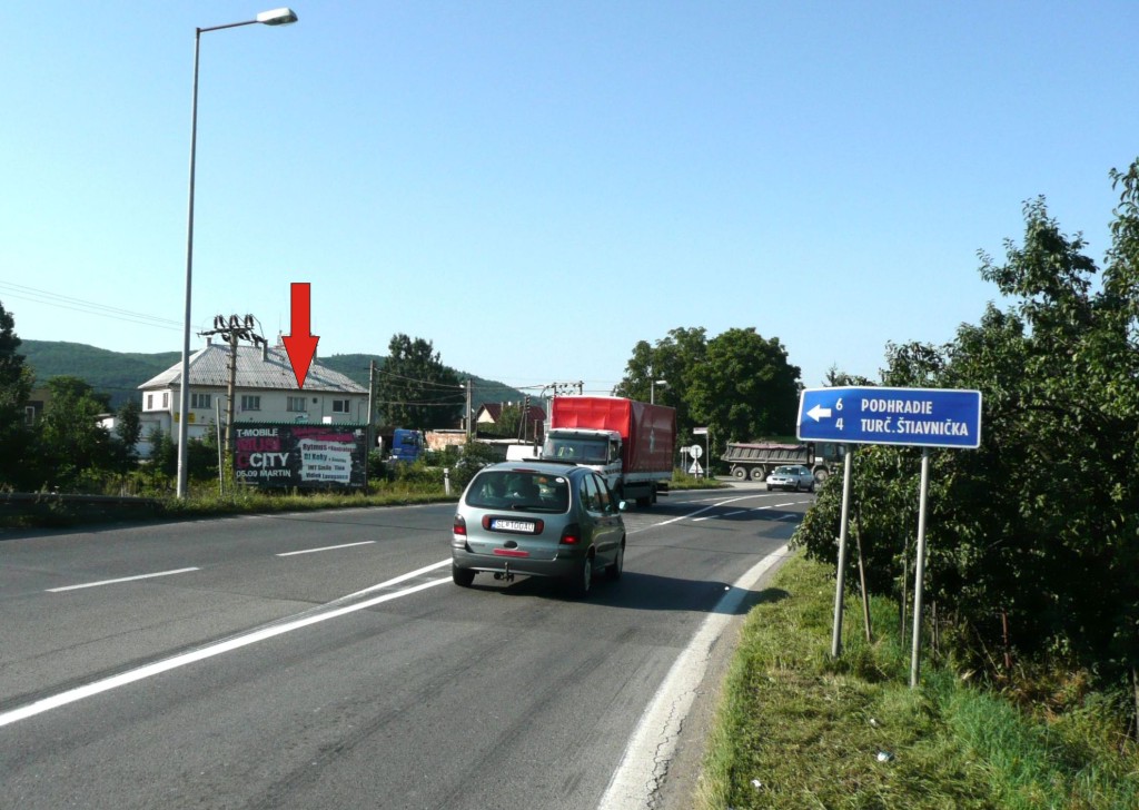 361391 Billboard, Sučany (š. c. E50 - sm. Martin)