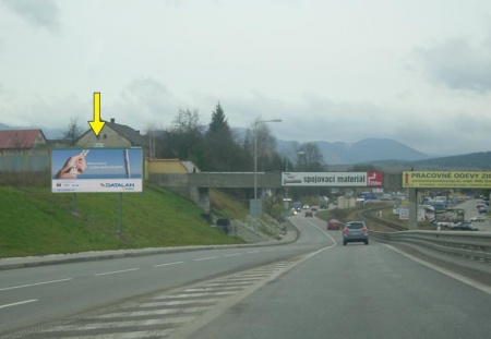 801106 Billboard, Žilina (Rajecká, I/64, medzinárodná komunikácia)
