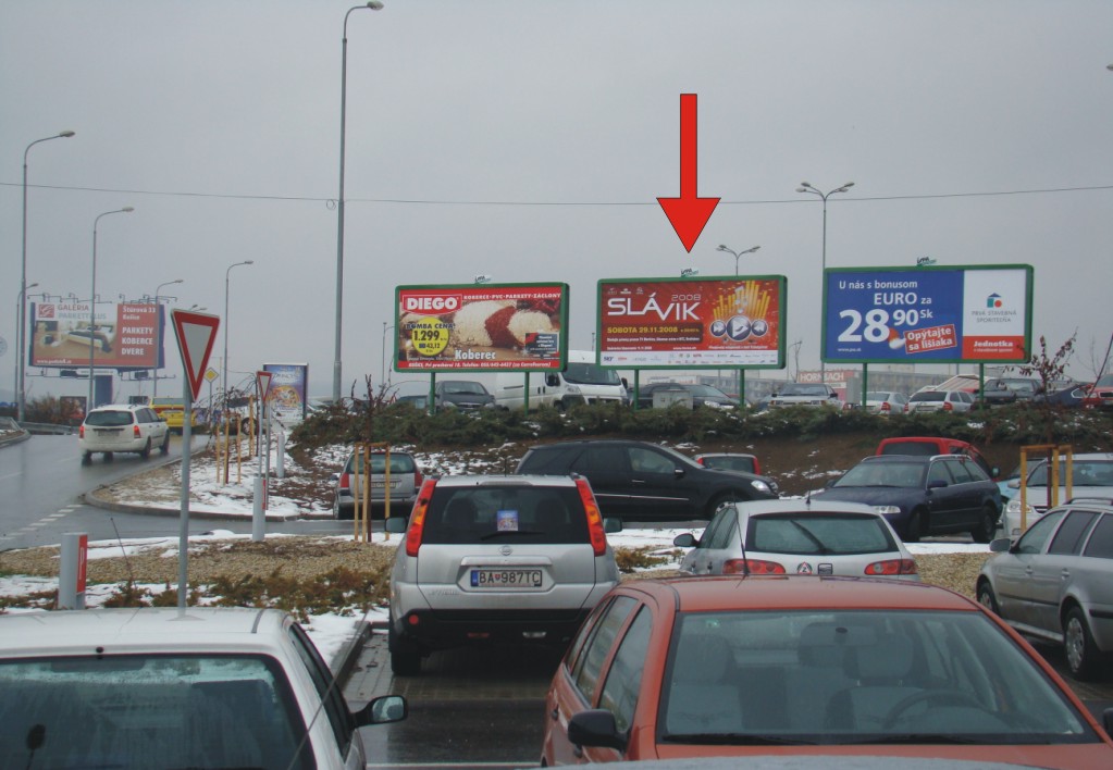 281678 Billboard, Košice (Parkovisko OC Optima)