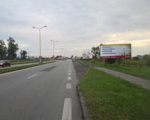 691010 Billboard, Trebišov (Cukrovarská ulica)