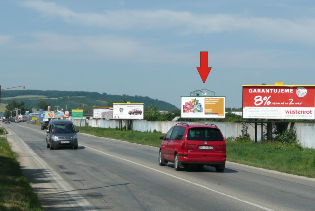 421037 Billboard, Nové Mesto n./Váhom (š. c. I/61 - prieťah sm. ZA)