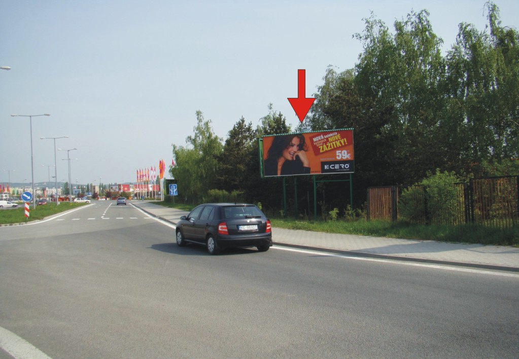 281682 Billboard, Košice (Výjazd z OC Optima)