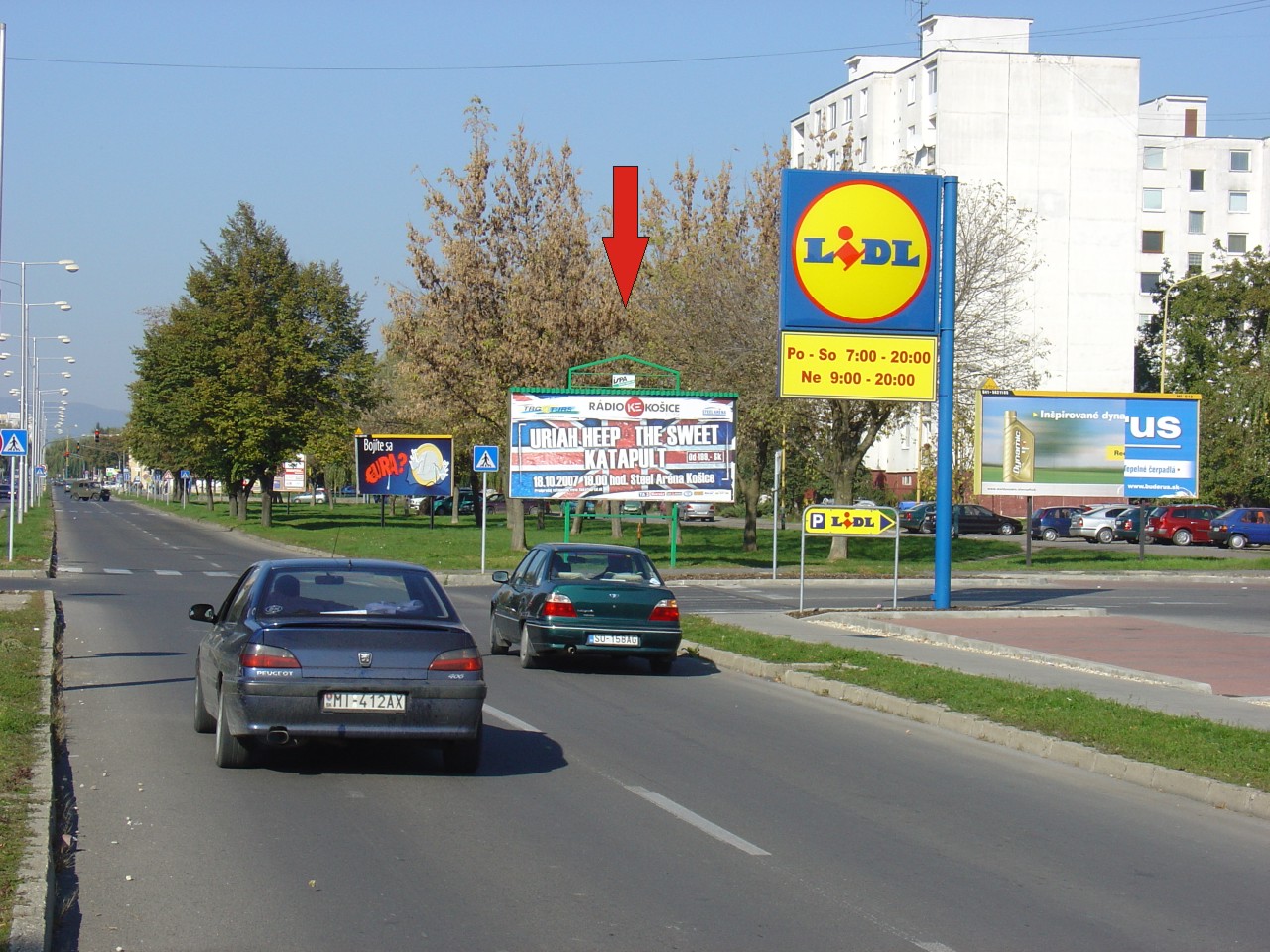 381178 Billboard, Michalovce (Ukrajinská/LIDL-výjazd)