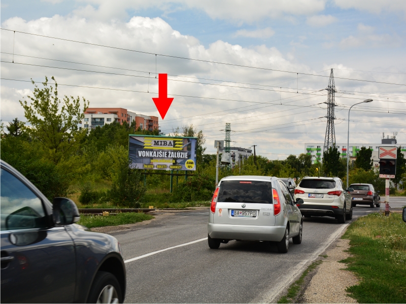 1511418 Billboard, Bratislava (Vrakunská/žel. pr. - sm. centrum)