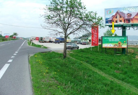 801070 Billboard, Žilina (Strečno, E50, medzinárodná komunikácia)