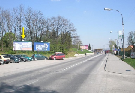 591001 Billboard, Senica (Hurbanova, I/51, medzinárodná komunikácia)