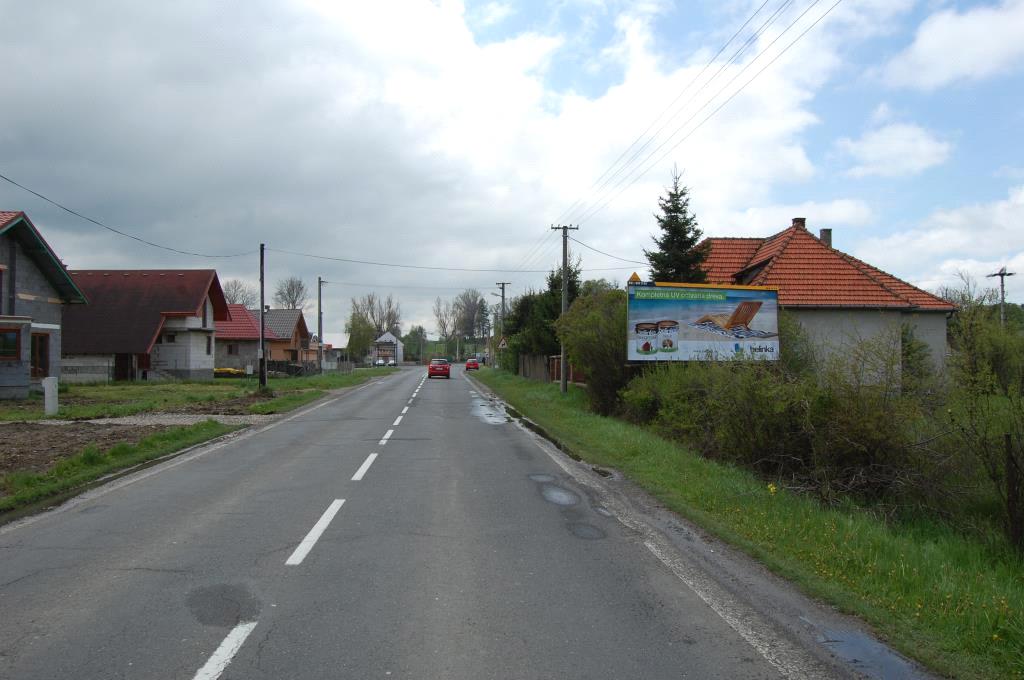 261015 Billboard, Bušovce (hlavný cestný ťah Stará Ľubovňa - Poprad )