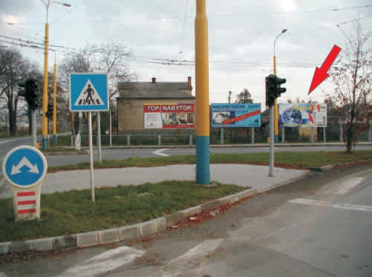 501114 Billboard, Prešov - centrum (Križovatka pri Hypertescu)
