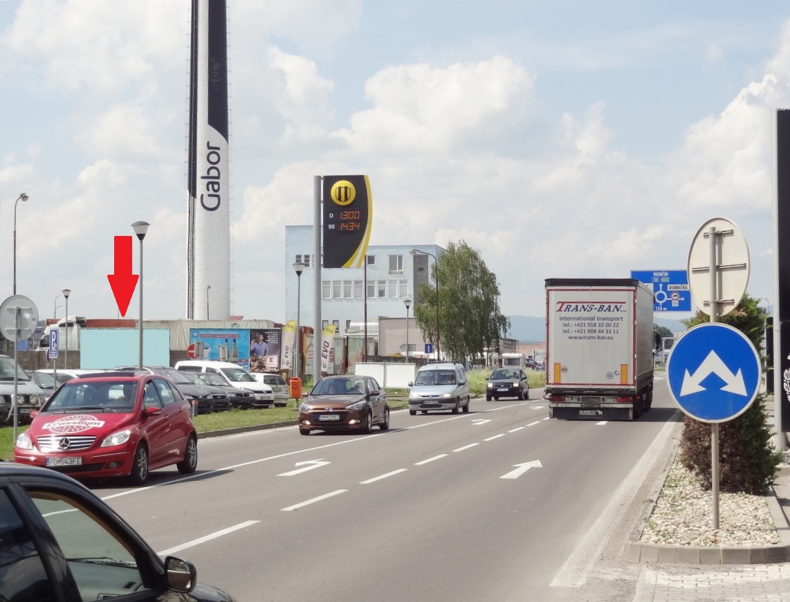 131042 Billboard, Bánovce n./Bebravou (Horné Ozorovce - sm. Trenčín)