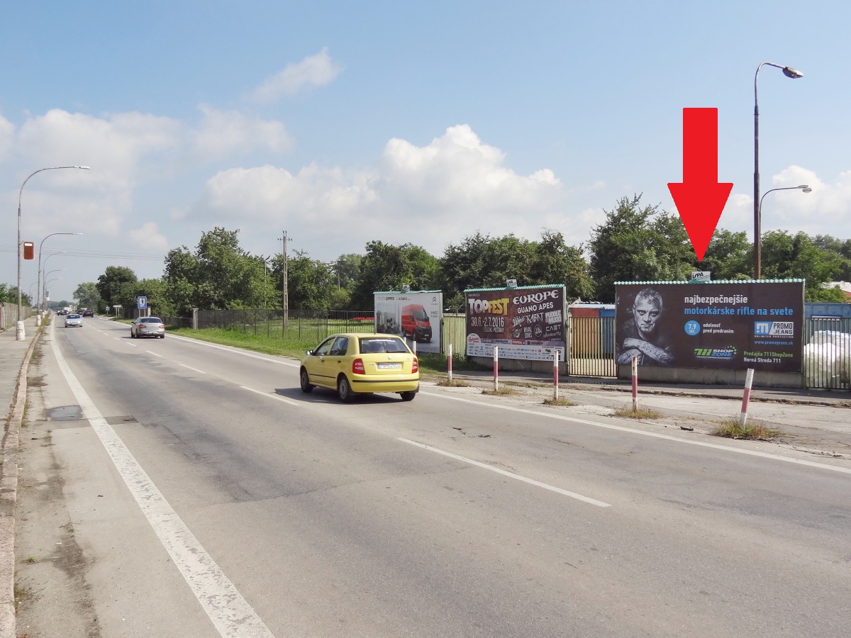 461036 Billboard, Piešťany (Žilinská/Zber. suroviny)