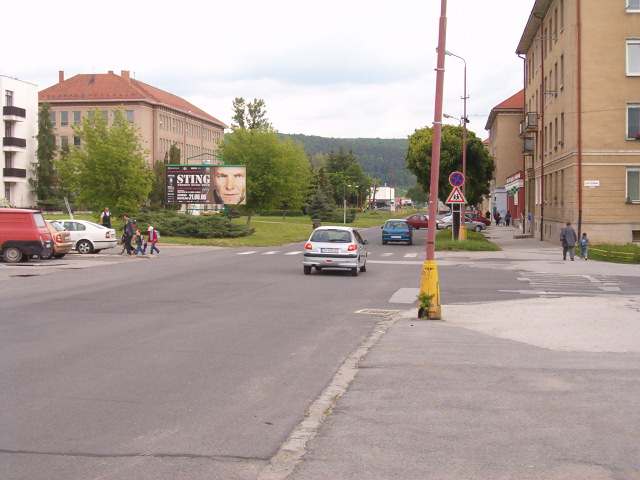 791108 Billboard, Žiar nad Hronom (Dr. Jánskeho/ M. R. Štefánika - sm. centrum)