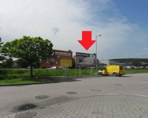 421027 Billboard, Nové Mesto nad Váhom (Štefánikova)