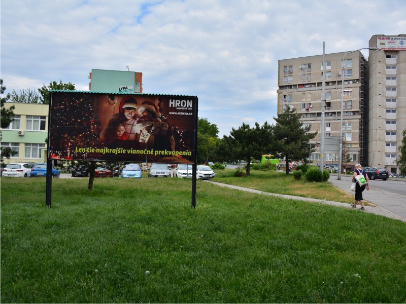 1511509 Billboard, Bratislava (Hradská - sm. centrum)