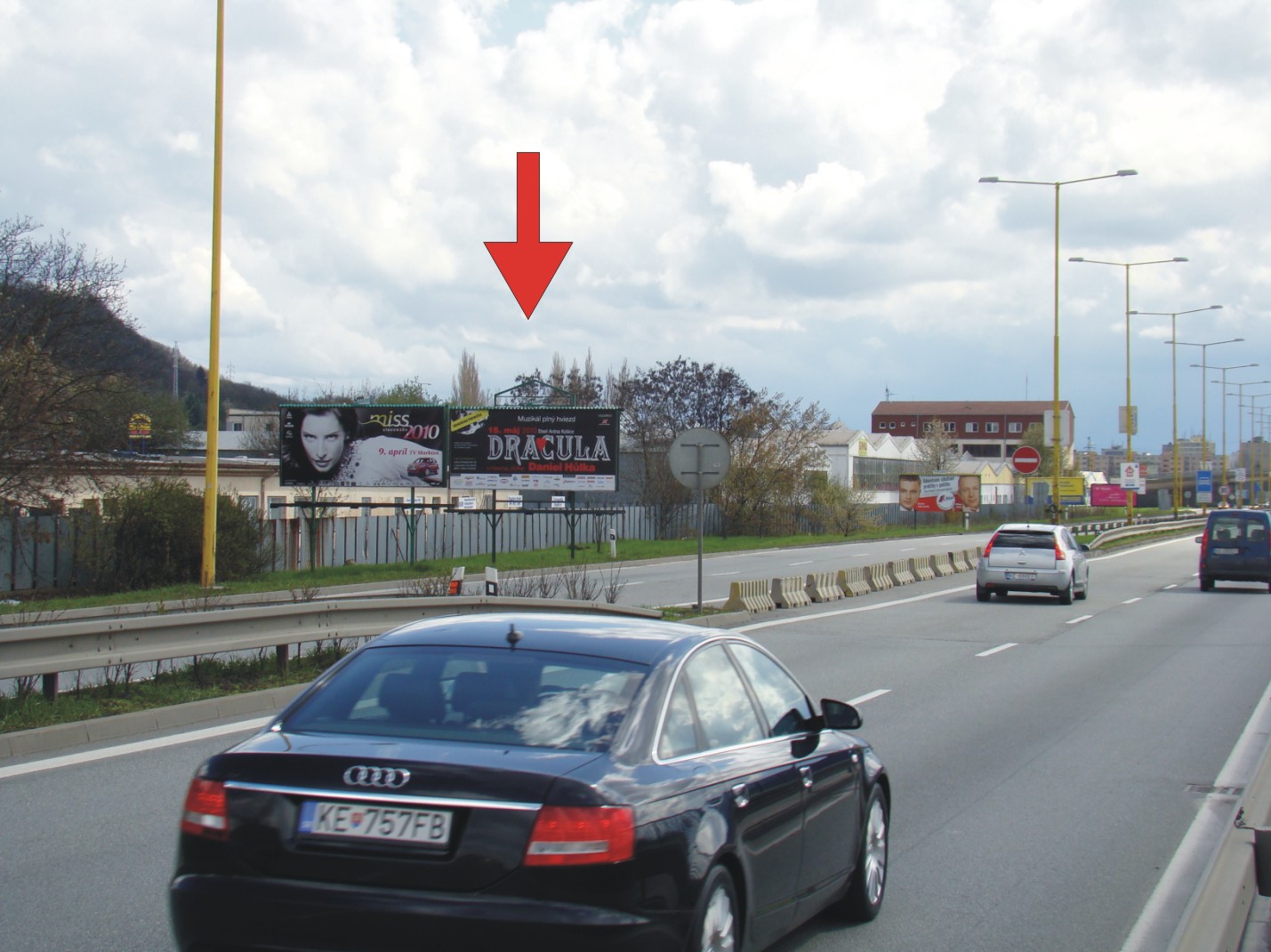 281731 Billboard, Košice (Južné nábrežie - sm. sídlisko)