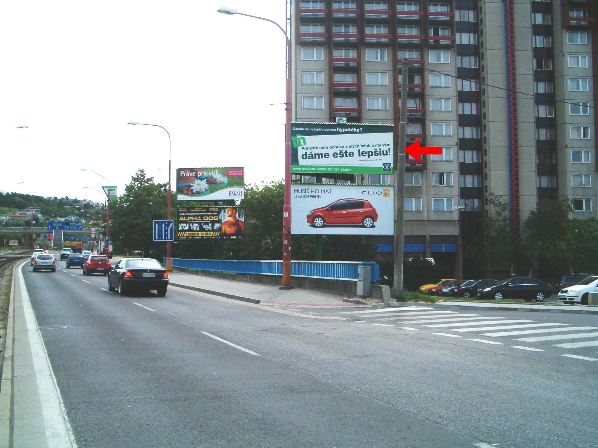 1511737 Billboard, Bratislava (Botanická - sm. centrum)