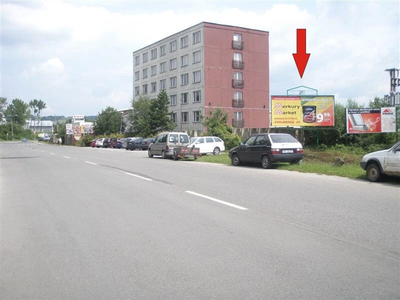 101252 Billboard, Banská Bystrica (Partizánska / Bytový podnik)