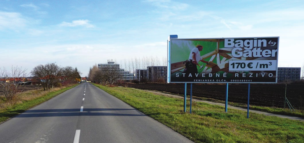 201065 Billboard, Gabčíkovo (Dunajská, II/506)