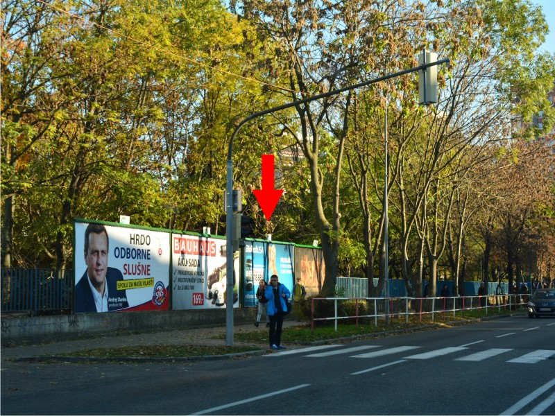 1511324 Billboard, Bratislava (Tomášikova/Petzvalova)