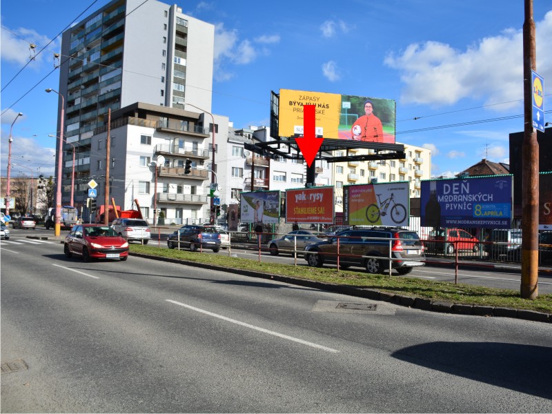 1511279 Billboard, Bratislava (Karadžičova/Záhradnícka)