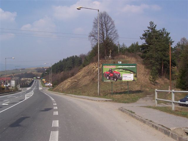 501419 Billboard, Bertotovce (š. c. E50 - sm. Levoča)