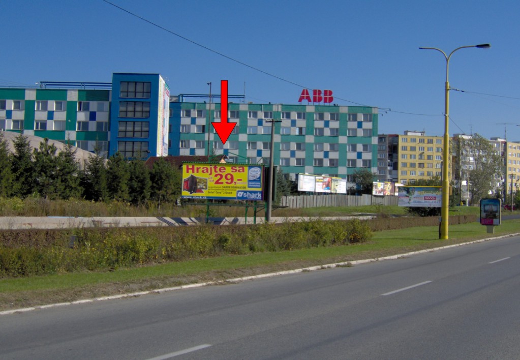 281669 Billboard, Košice (Alejová - príjazd)