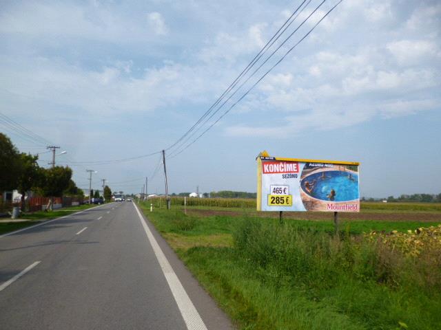 311032 Billboard, Pohronský Ruskov (cesta 1.triedy Štúrovo - Levice)