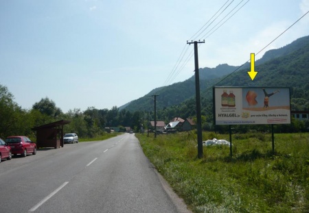 801352 Billboard, Terchová (Nižné Kamence, II/583)