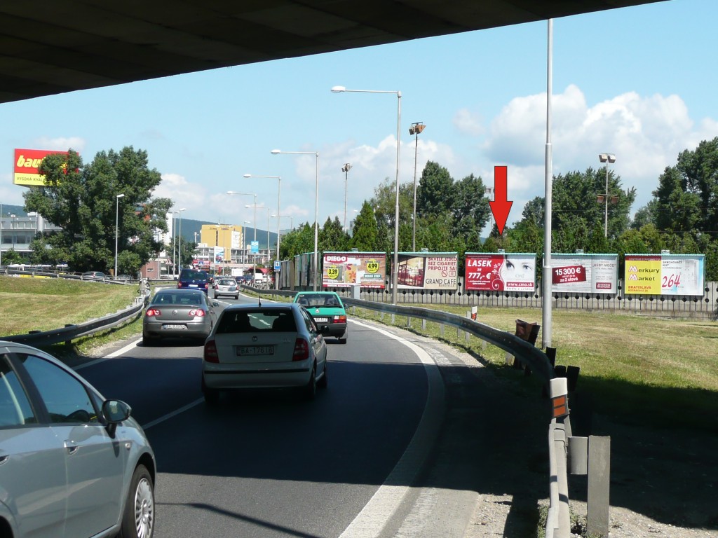 1511356 Billboard, Bratislava (Prístavný most/Bajkalská)