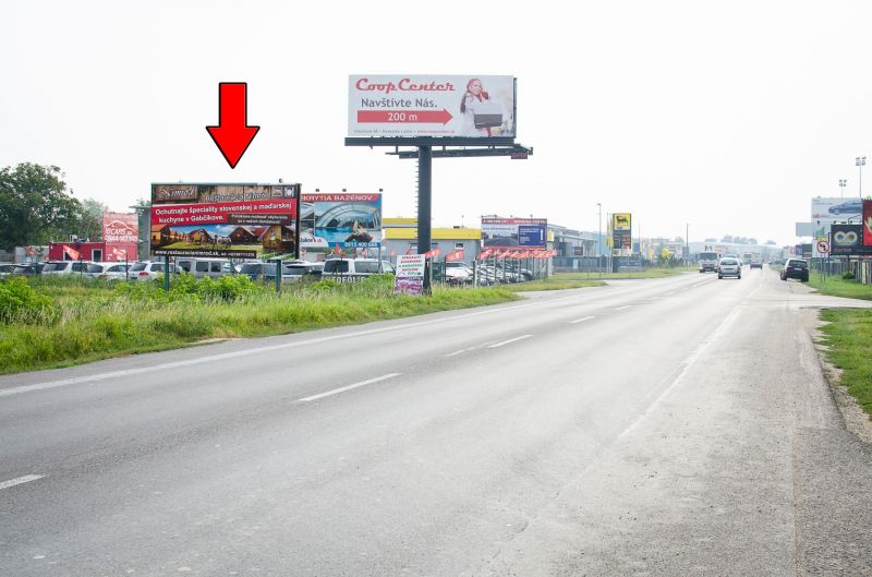 581104 Billboard, Dunajská Lužná (Hlavná,cesta 1.triedy I/63, výjazd z Dunajskej Lužnej do Šamorína)