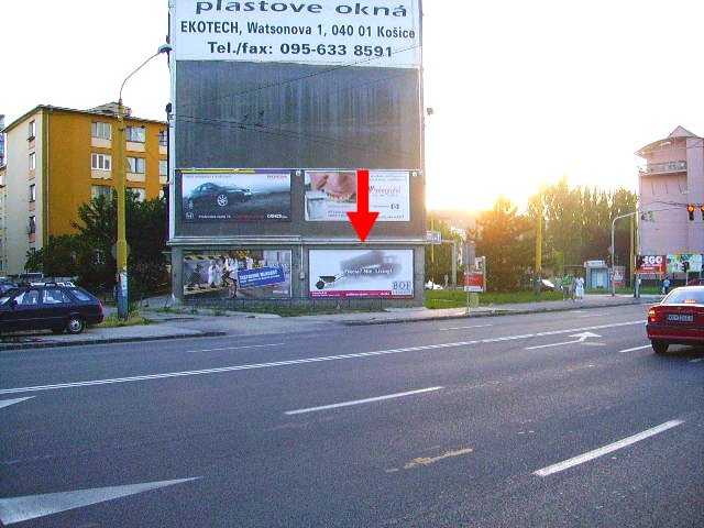 281476 Billboard, Košice (Národná trieda / Hlinkova)