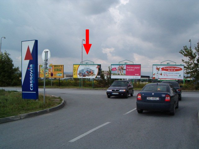 281651 Billboard, Košice (Pri prachárni - výjazd)
