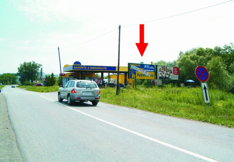 121072 Billboard, Bardejov (š. c. I/77 - sm. Bardejov)