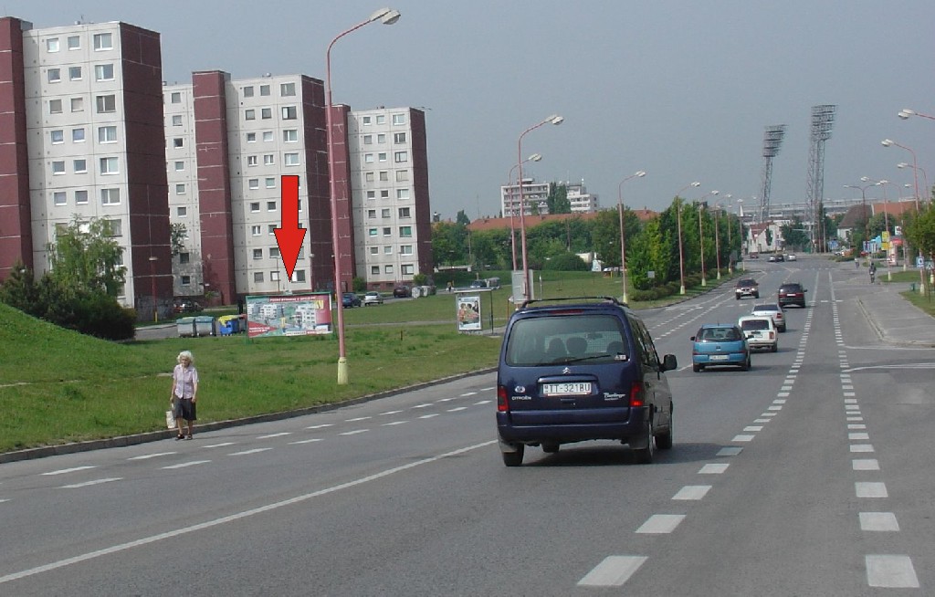 711125 Billboard, Trnava (Spartakovská - sm. centrum)