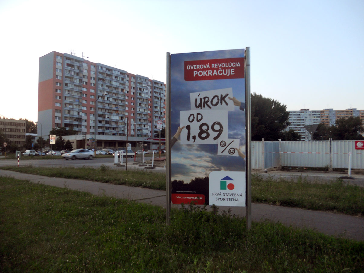 156092 Cityboard, Bratislava (Jiráskova ulica,Markova)
