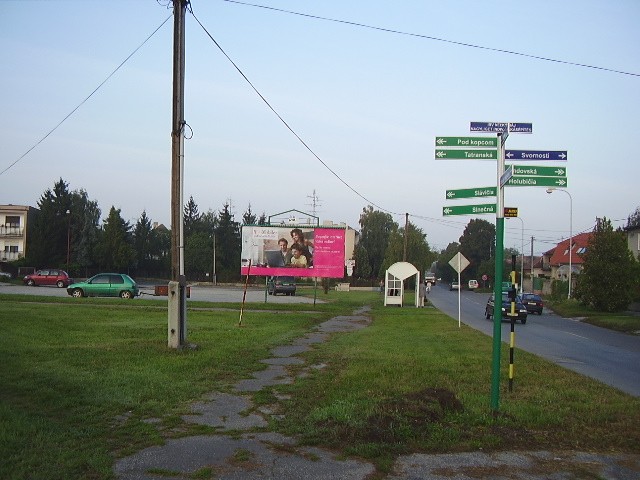 431127 Billboard, Nové Zámky (Gúgska ulica - sm. z centra)