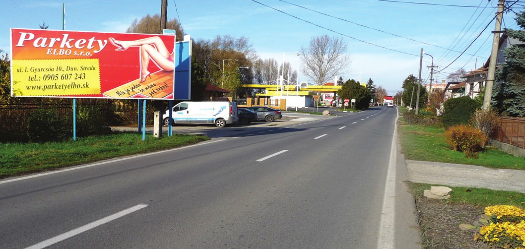 201066 Billboard, Gabčíkovo (Hlavná/Medveďovská, II/506)
