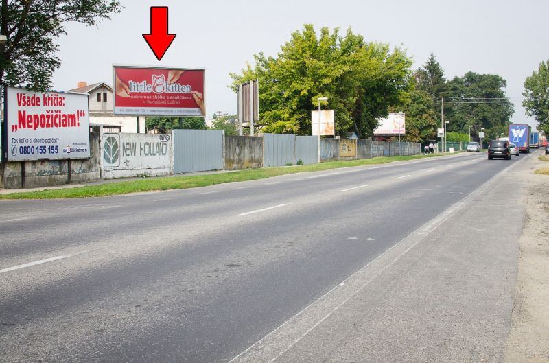 581005 Billboard, Dunajská Lužná (Hlavná, cesta 1.triedy,I/63, príjazd do Dunajskej Lužnej od Šamorína)