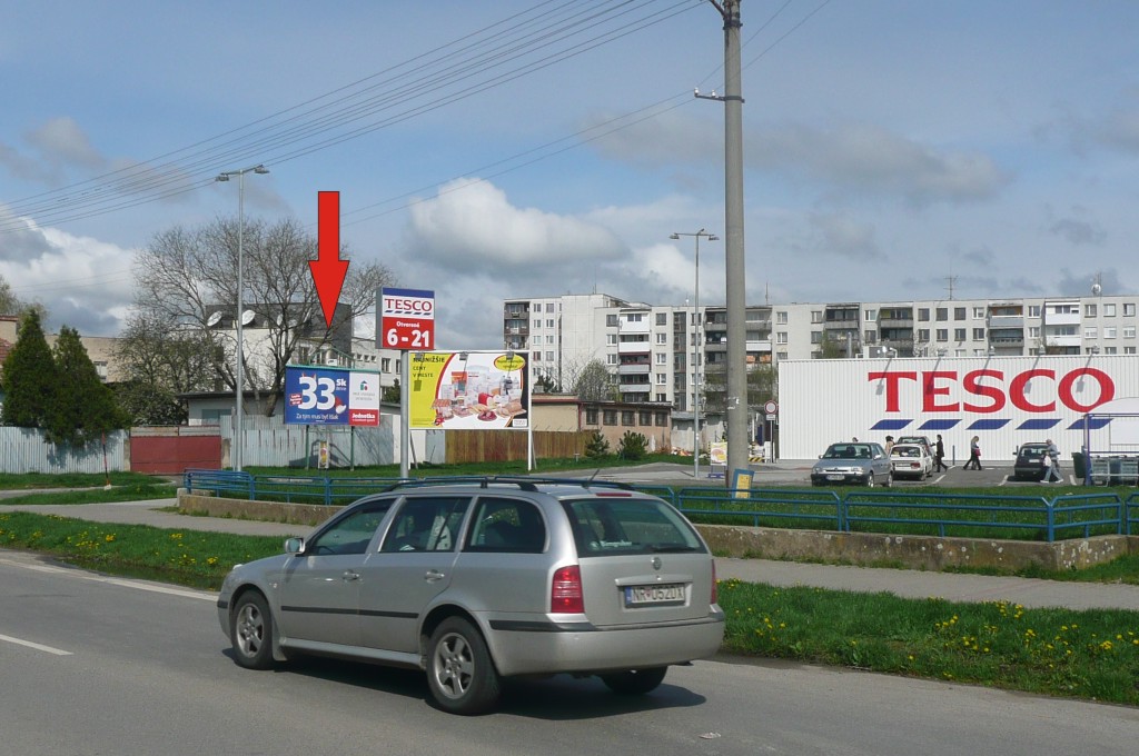 381198 Billboard, Veľké Kapušany (Parkovisko TESCO)