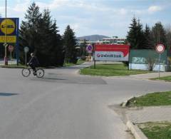 491092 Billboard, Považ. Bystrica (ul. Slov. partizánov/Centrum, smer od Rajca)