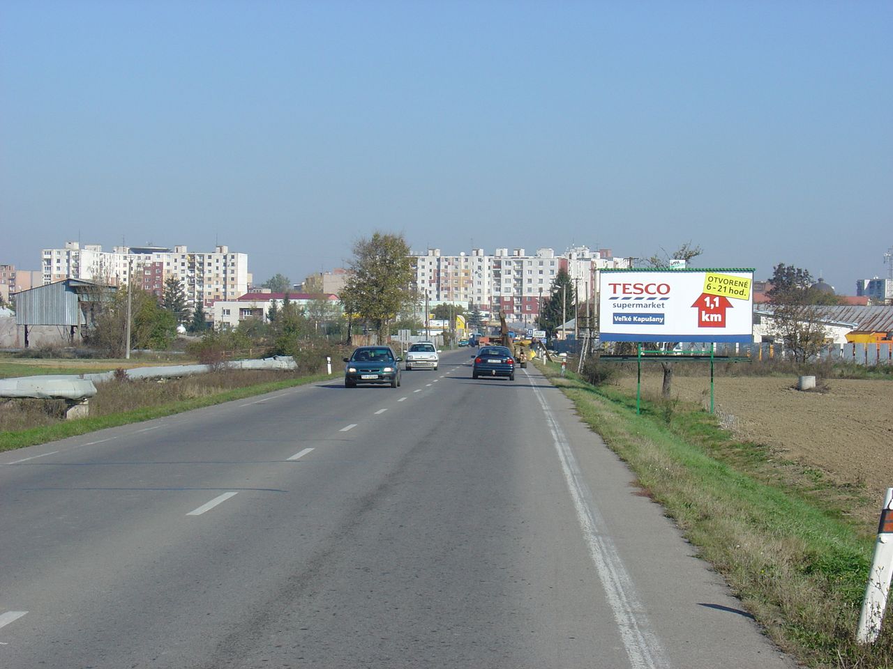 381195 Billboard, Veľké Kapušany (š. c. II / 555 - sm. centrum)