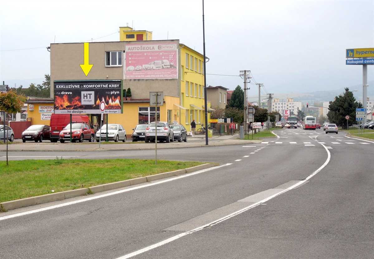 631012 Billboard, Spišská Nová Ves (Sládkovičova)
