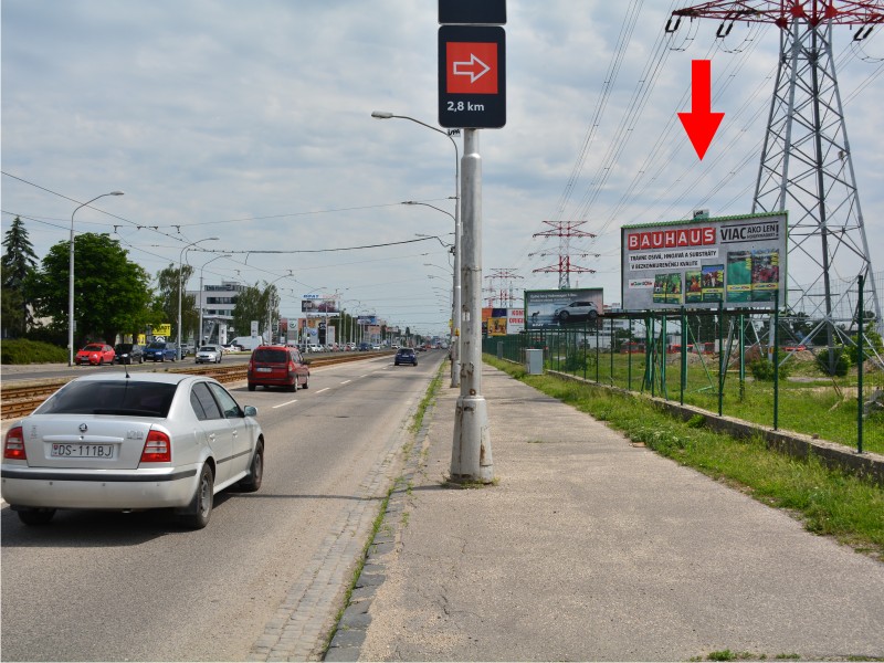 1511586 Billboard, Bratislava (Vajnorská - sm. Trnava)